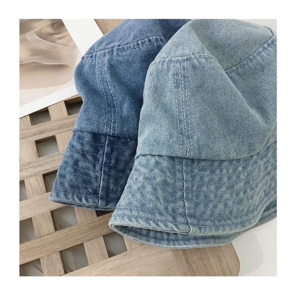 Korean Version of The Large-brimmed Cowboy Fisherman Hat Men and Women, Thin Section Ins Japanese Shade Face Sun Hat Sunscreen Basin Hat Tide