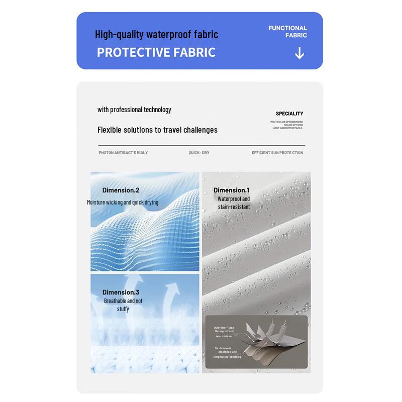 Wassup Sohot Men's Hooded All-Season Outdoor Jacket