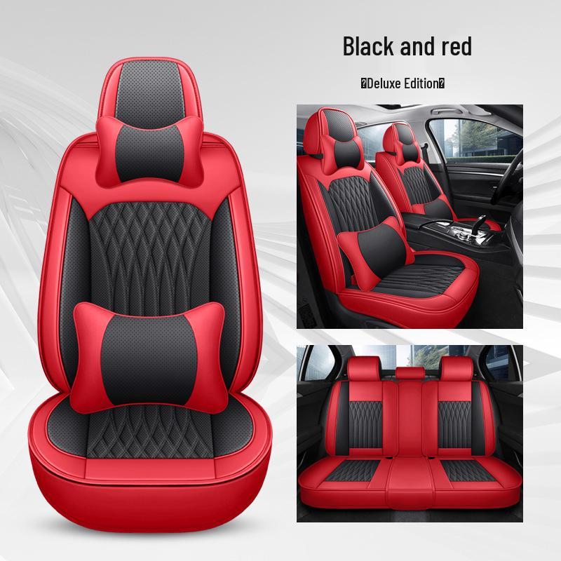Universal Nappa Leather Car Seat Cushion No. 17 – Full Wrap, Full Leather Sports Seat Cover