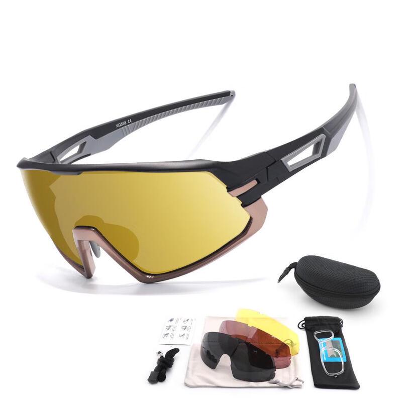 

WEZHO TR90 Polarized Sports Sunglasses