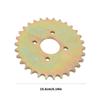 Lightweight Optimized Off Roading ATV Drive Rear Chain Sprocket Quick Installation Corrosion Resistant High Performances