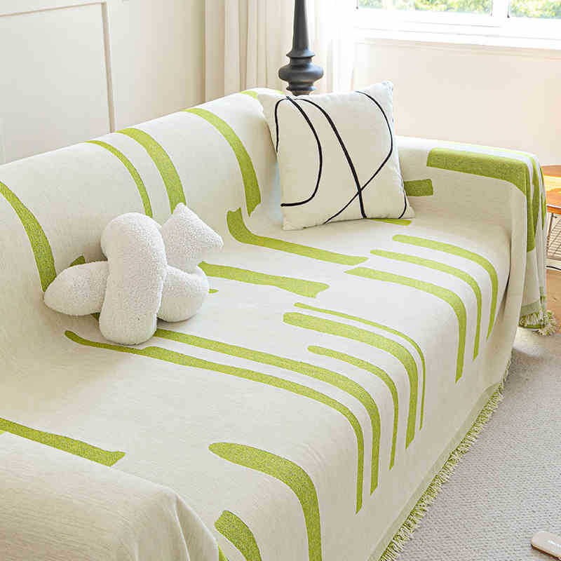 Chenille Sofa Towel Sofa Cover Sofa Cushion Four-season Universal Full Coverage Scratch Protection Sofa Home Suitable for Living Room Bedroom