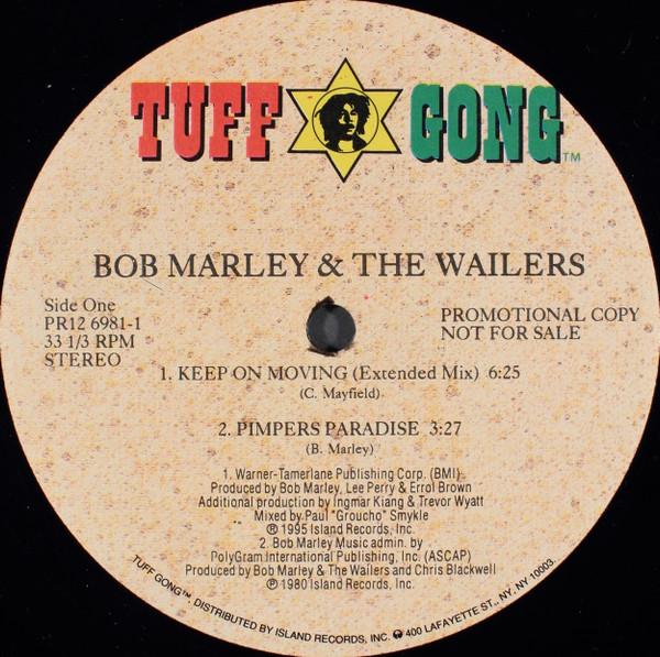 

12inch Record BOB MARLEY - Keep On Moving PR1269811PROMO 1995 US Reggae, Ska & Dub Used