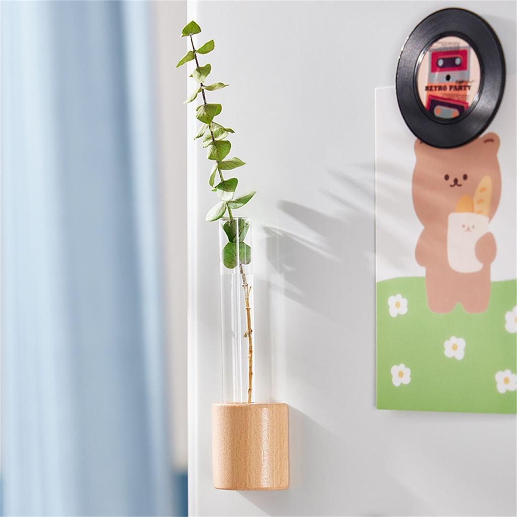 Magnetic Refrigerator Hydroponic Planter - Self-Watering Herb Garden For Kitchen