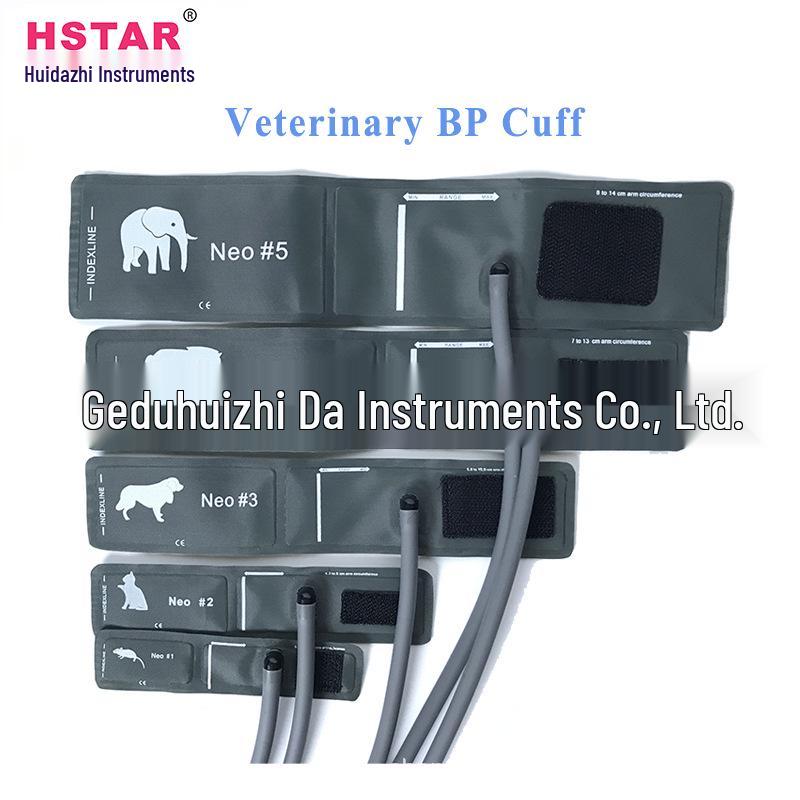 60cm Veterinary Pet Blood Pressure Monitor with TPU Nylon Non-Bladder Cuff