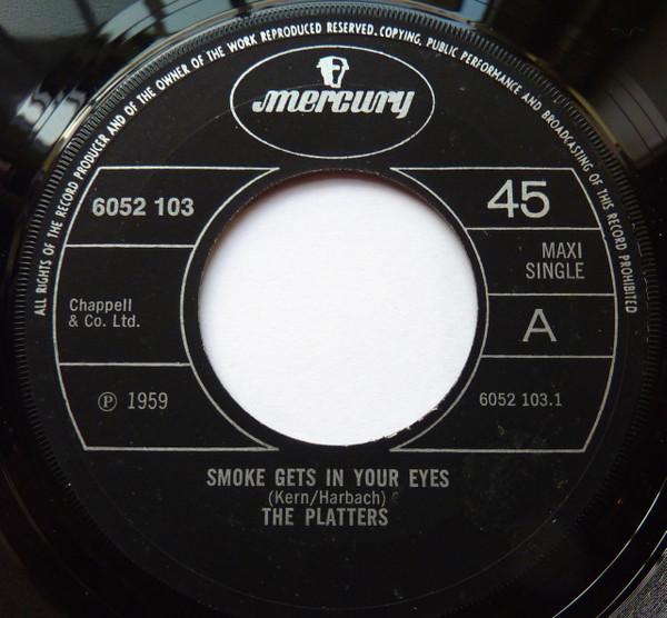 

7inch Record PLATTERS - Smoke Gets In Your Eyes 6052103 Mercury UK Rock Used