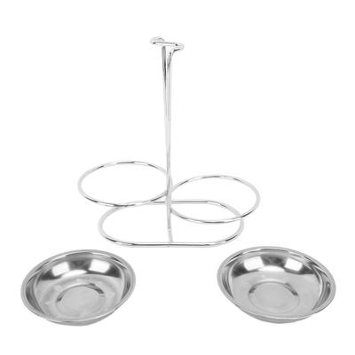 Vertical Soup Ladle Holder Spoon Rest Stainless Steel Easy Access Cooking Utensils Stand for