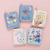2024 Fashion Cartoon Mini Wallet: Short Zipper, Coin Purse, Student Card Holder