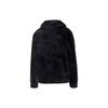 Puma Classic Faux Fur Jacket With Embroidered Logo Women Jackets Black 537585-01