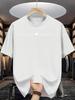 2026 Summer New Style Unisexs Pure Cotton Tshirt Street Casual Fashion Comfortable Soft and Breathable Simple Pattern Print