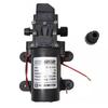 DC12V 6L/Min 130PSI 70W Diaphragm Water Pump W/ Presure Protection Switch Black