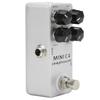 Compressor Guitar Effect Pedal Metal Silver Mini Compressors Pedals 4 Basic Controls