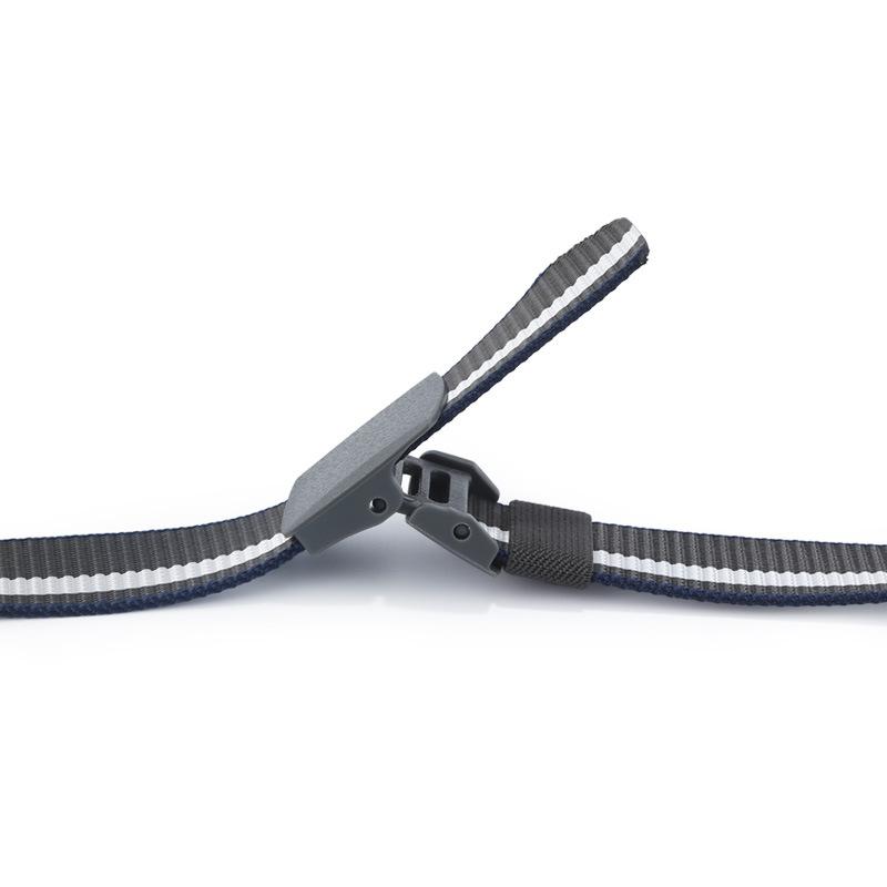 Pasek Unisex Pasek Płócienny Dopasowanie Kolorystyczne Outdoorowy Nylonowy Pleciony Pasek Plastikowa Klamra Bez Prasowania Casualowy Pasek do Spodni