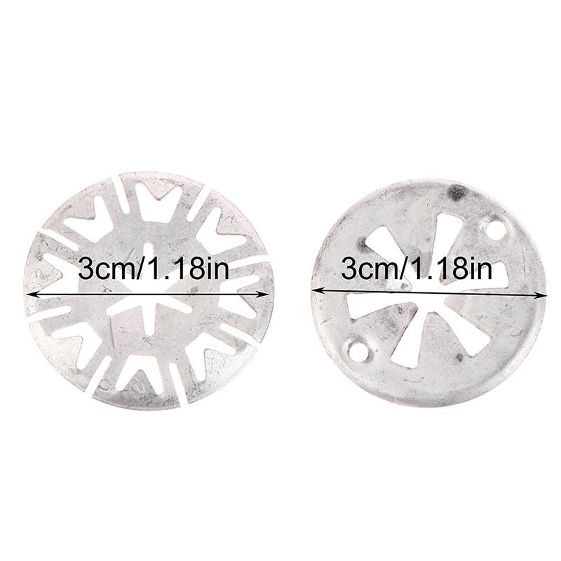 10Pcs Metal Fixing Clip Heat Shield Hood Bonnet Under Engine Insulation Cover For Volkswagen Ford Auto Fasteners Gasket Buckles