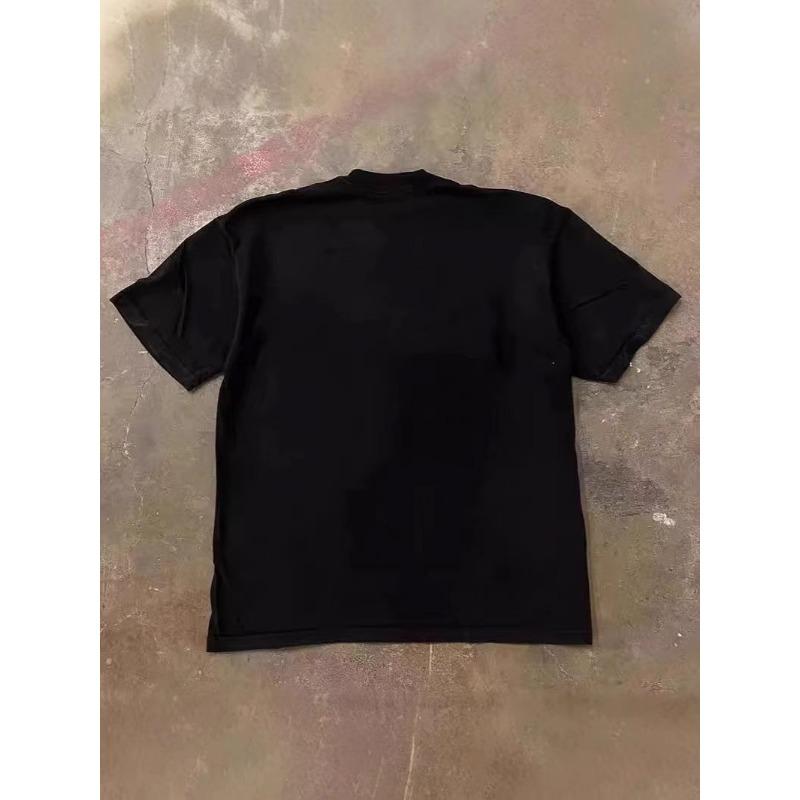 DRIPX New Fashion Original Niche Design Graphic Print High Quality Summer Unisex Fashion Loose Breathable Crew Neck Short Sleeve Top
