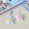 Plushies Funny Star Keychain Cartoon Star Plush Pendant Sausage Mouth Keyring  Earphone Case