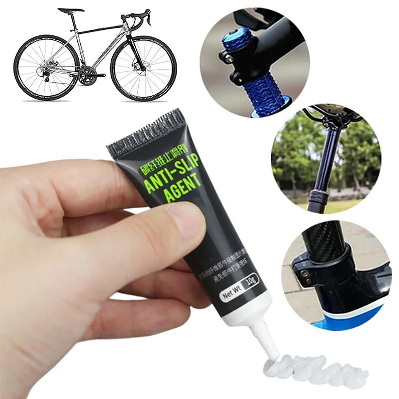 10G Carbon Fiber Anti Slip Agent Niekorozyjny antypoślizgowy smar Łatwy do czyszczenia smar rowerowy do rowerów MTB Kierownice Sztyce Mostki