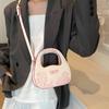 Fashion Women's Shoulder Bag Personalized Cartoon Pattern Small Handbags Sweet Girls Letter Versatile Crossbody Bags New Trend
