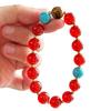 7A10Mm High Quality Ice Permeable Water Moist Natural Carnelian Agate Tiger's Eye Bracelet