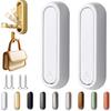 2PCS Folding Wall Hooks, Foldable Coat Hooks Heavy Duty Foldable Hook Bathroom Towel Hooks Robe Hooks Wall Mounted for Bathroom, Closet, Entryway,