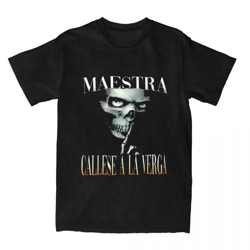 Calacas Chidas Gym T Shirts Todo Sea Por Las Senoras Cotton Hip Hop Top Tees Men Summer Street Tshirt Harajuku T-Shirts Men’s