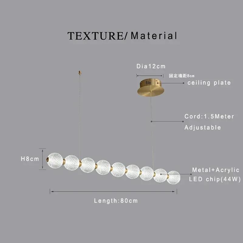 Gold Chandelier LED Pendant Light Nordic Linear Chandeliers Home Decor Pendant Lamp Creative Light for Living Dining Room