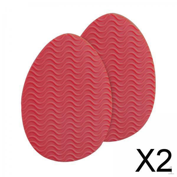 2x 1 Pair Non Pads/ Skid Self Rubber Shoe Grips/ S/ Sole Protectors/ for High Heels Bottom