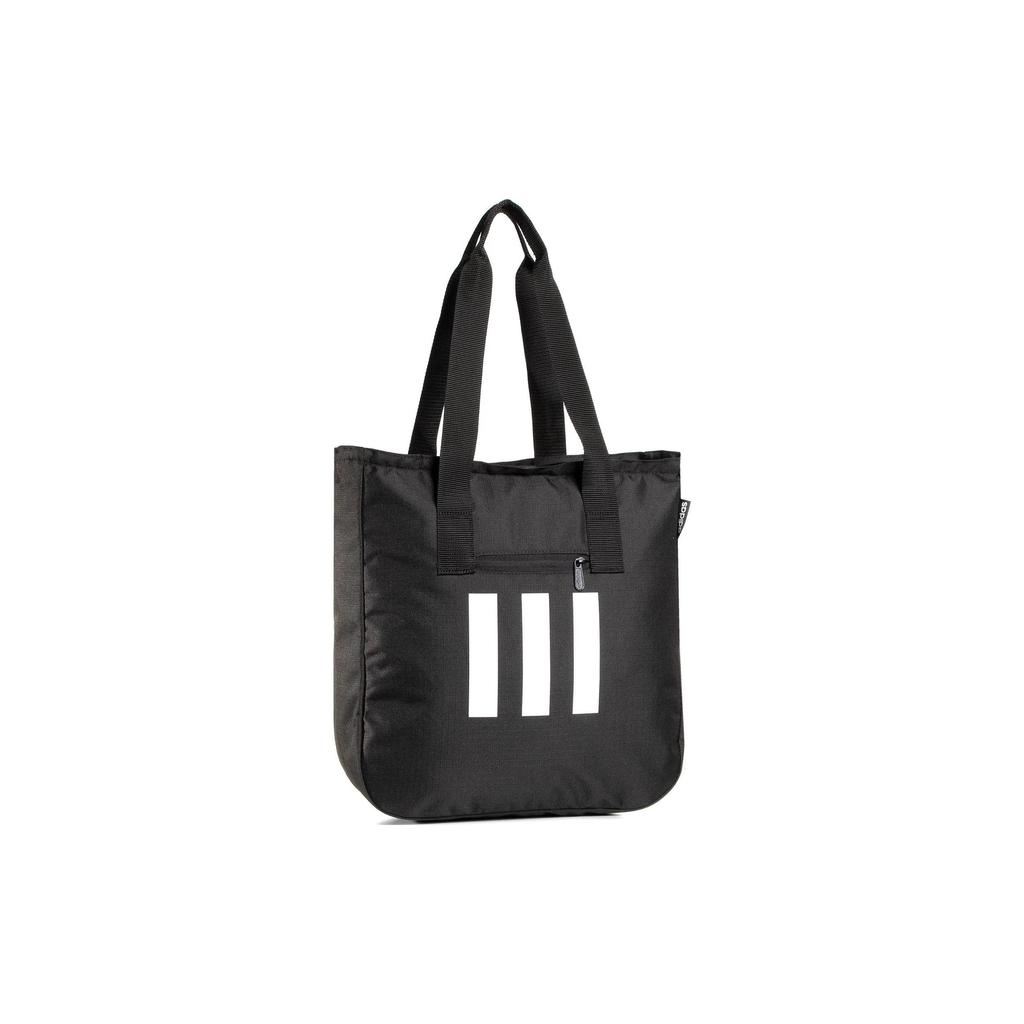 New Adidas Polyester Sports Bag, Gym Bag, Handbag, Shoulder Bag Regular Unisex Pure Black GE1232