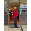Men Loose Straight Double Pleated Casual Workwear Suit Long Trousers