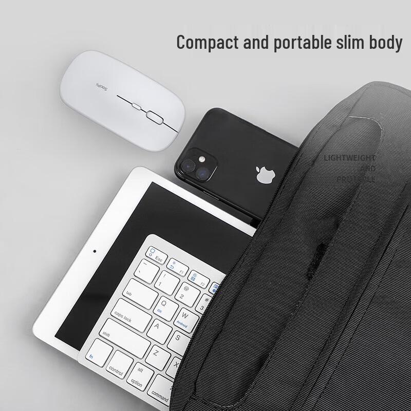 SooPii BK09P Wireless Bluetooth Keyboard and Mouse Set