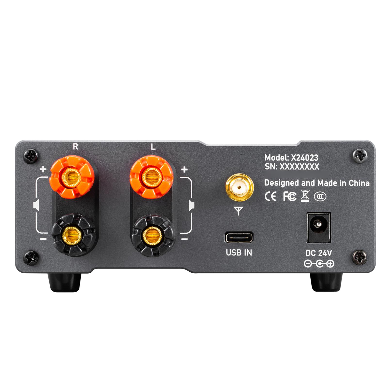 

Xduoo -100 5.0 Power Amplifier High Performance Balanced C & Hdphone Amplifier HiFi Hdphone Amps USB C AMP Multi-function for Home and Co