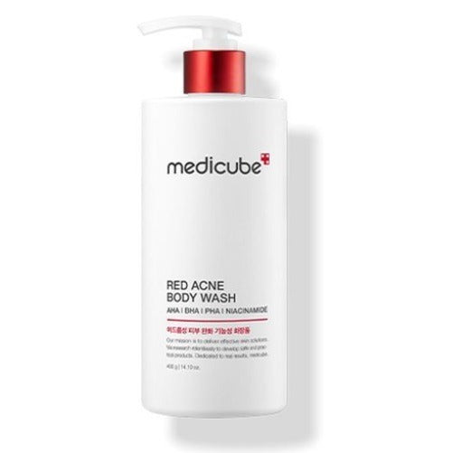 MEDICUBE Красный гель для душа от акне 400 г set