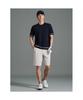 BEANPOLE GOLF Men'S Color-Blocked Round T-Shirt - Navy