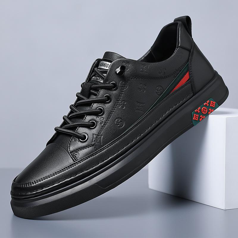 Autumn new sports shoes men's trendy shoes casual little white shoes men's board shoes youth 2025