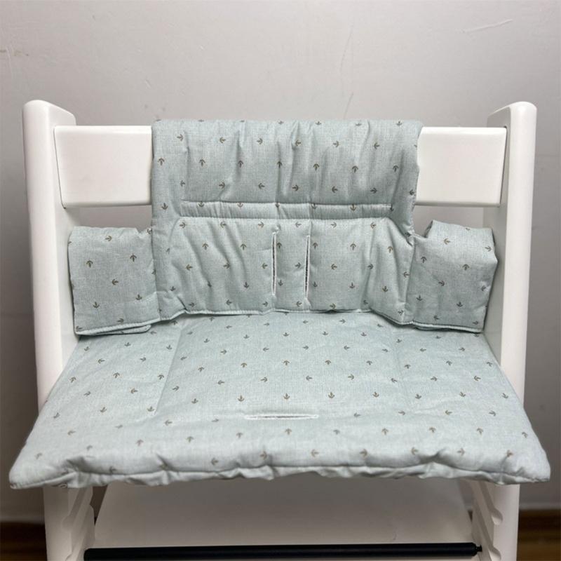 Dining Chair Cushion Baby Chair Cushion Pad Children's Growth Chair Mat Waterproof Urine Proof Cushion Backrest Cushion
