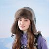 Thickened Winter Velvet Hat Soft Ear Protection Hat Fashion Ushanka Hat  Winter Travel Casual Wear