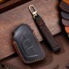Genuine Leather Auto Key Fob Remote Case Cover Fit For Cadillac Escalade Ct4 Ct4-V Ct5 Xts Ct6 C8 Auto Accessories