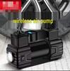 Wireless Smart Car Air Pump with Digital Display - 12V Portable Tire Inflator