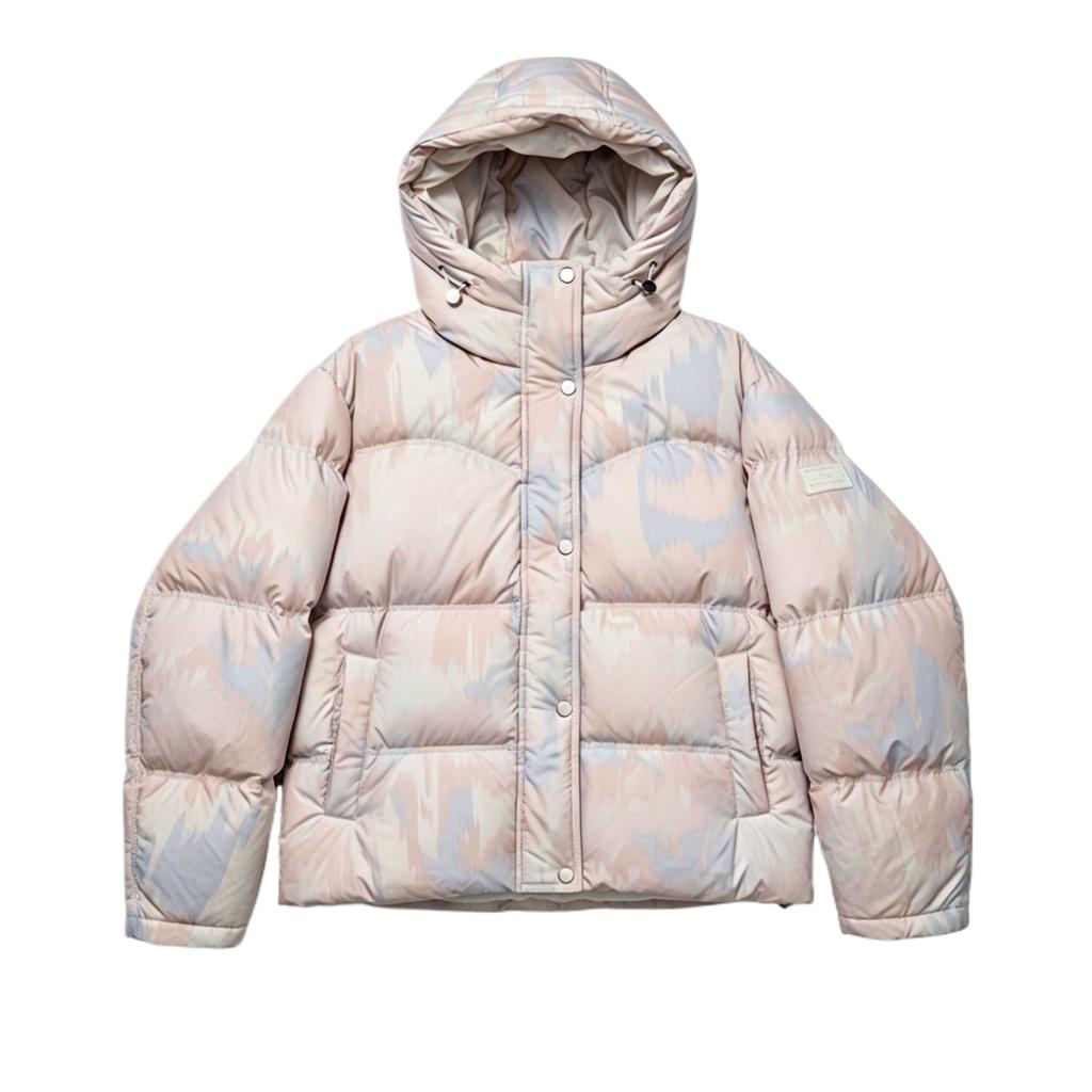 Anta Hooded Zipper Mid-Thickness Long Sleeve Down Jacket Women outerwear 162617915-1