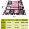 1 Stück Geburtstagsgeschenk-Decke für Frauen, Rosa Geburtstags-Flanell-Decke Geschenke für Frauen, Geburtstagsgeschenk-Ideen Überwurfdecke für Frauen, Happy Birth