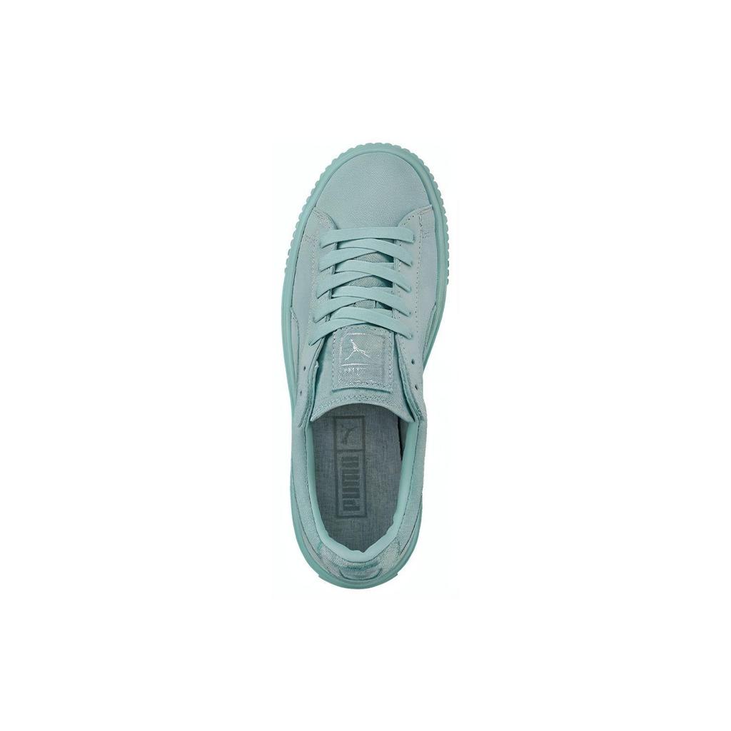 (WMNS) PUMA Basket Platform Reset 'Peppermint Green' Women's 363313-03