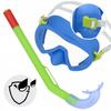 [PACZA][5] Children's diving set Mask + Snorkel Bestway 24036 BLUE K183N