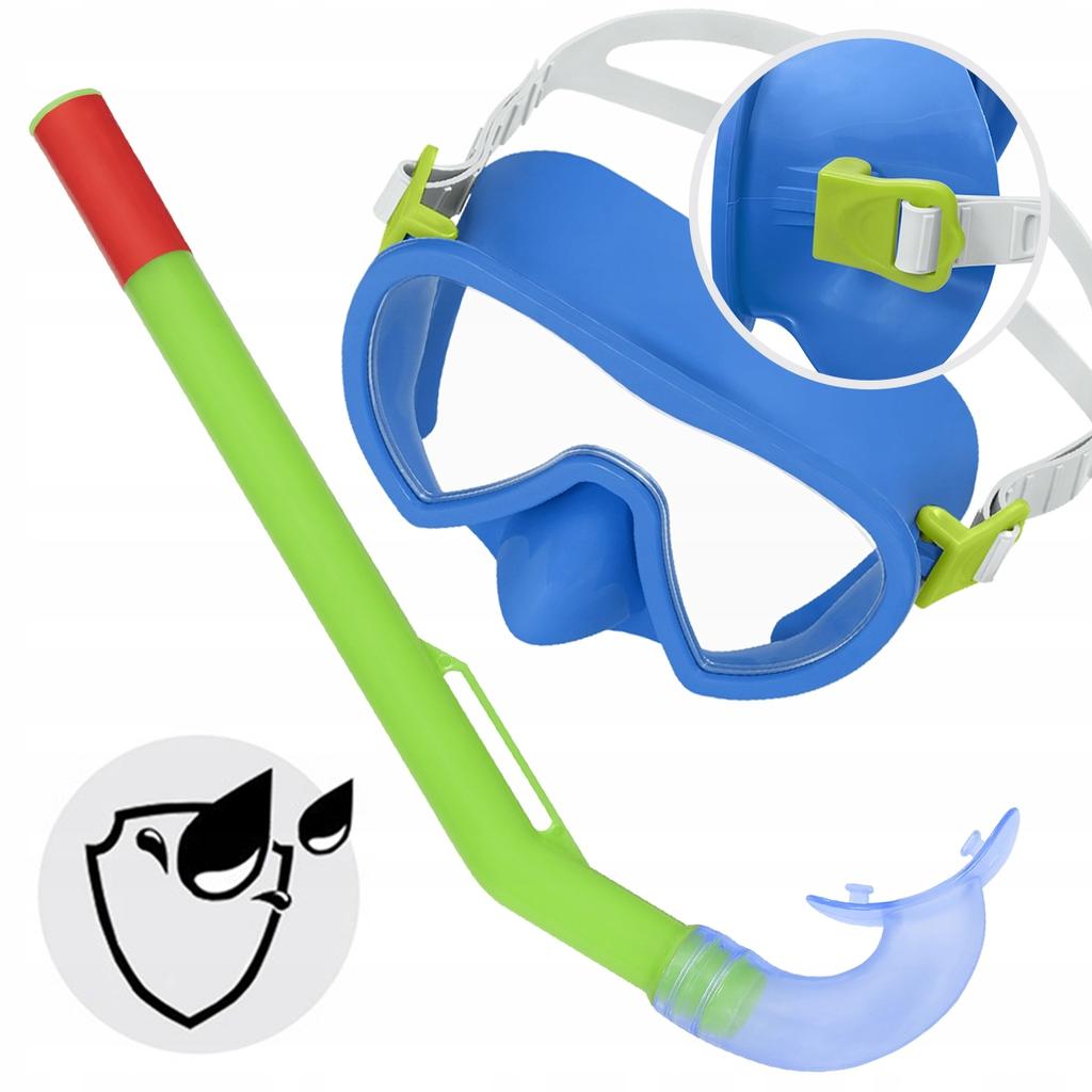 [PACZA][5] Children's diving set Mask + Snorkel Bestway 24036 BLUE K183N