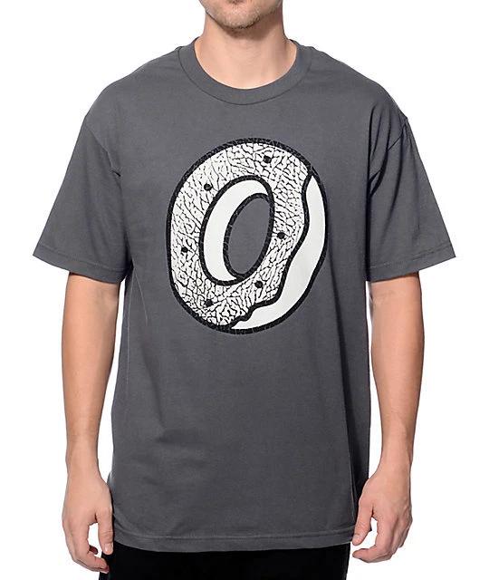 Odd Future OFWGKTA OF ELEPHANT DONUT Charcoal 100% Cotton T-shirt Mens Tees Top NWT 100% Authentic 4XL
