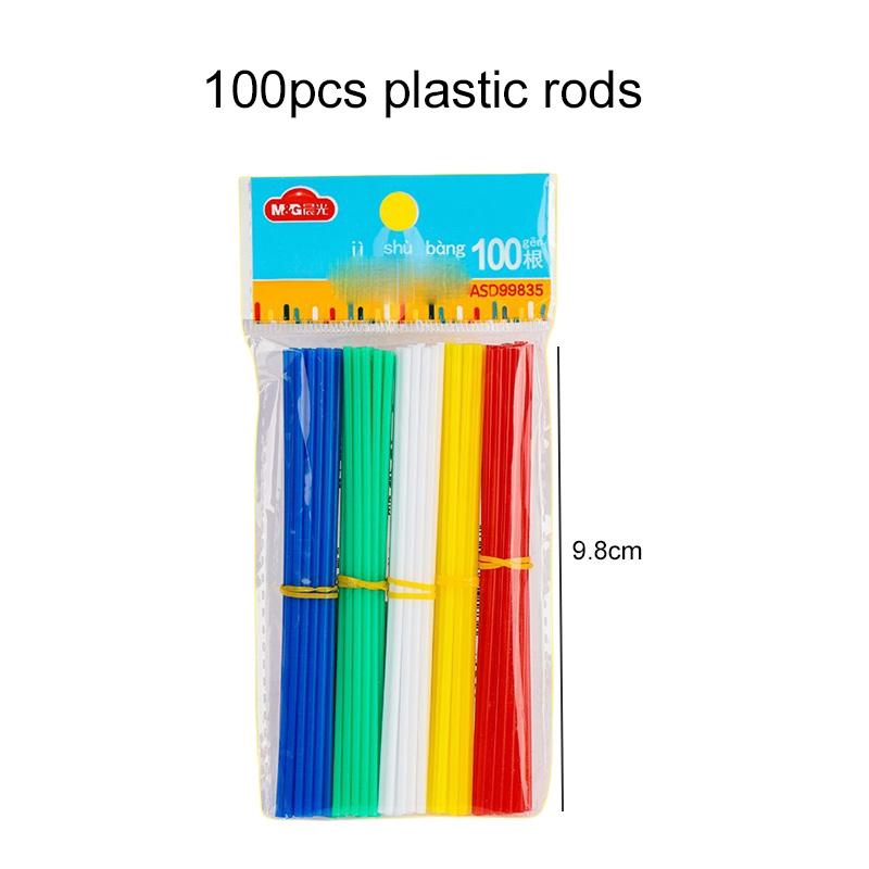 

Counting Sticks Geometric Block Children Mathematical Enlightenment Developmental Toys Plastic/Wood Calculate Focus Training Tmz