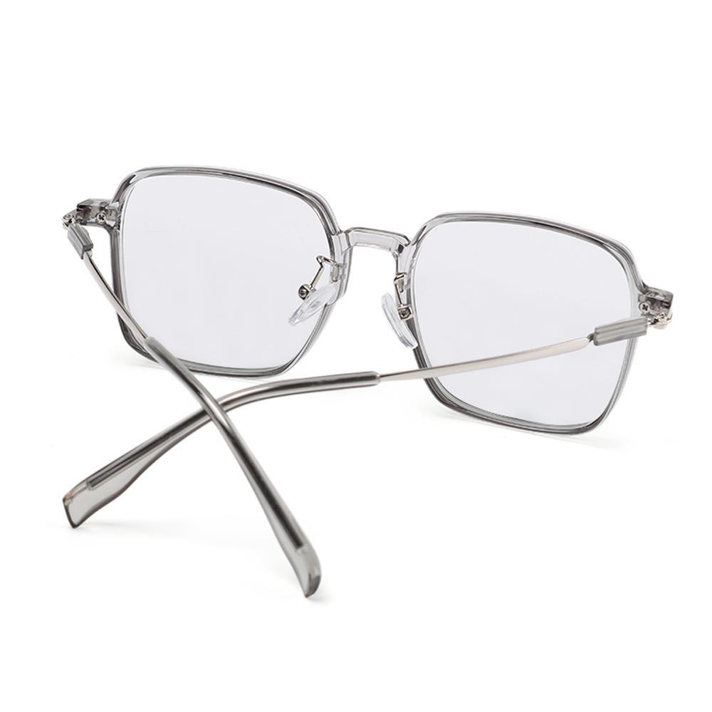 Retro Eyewear Square Shades Clear Frame Sunglasses Ladies Sun Glasses Oversized Sunglasses