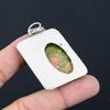 Easter Deal Sterling Silver Heart Chakra Unakite Stone Sister Pendant Jewelry