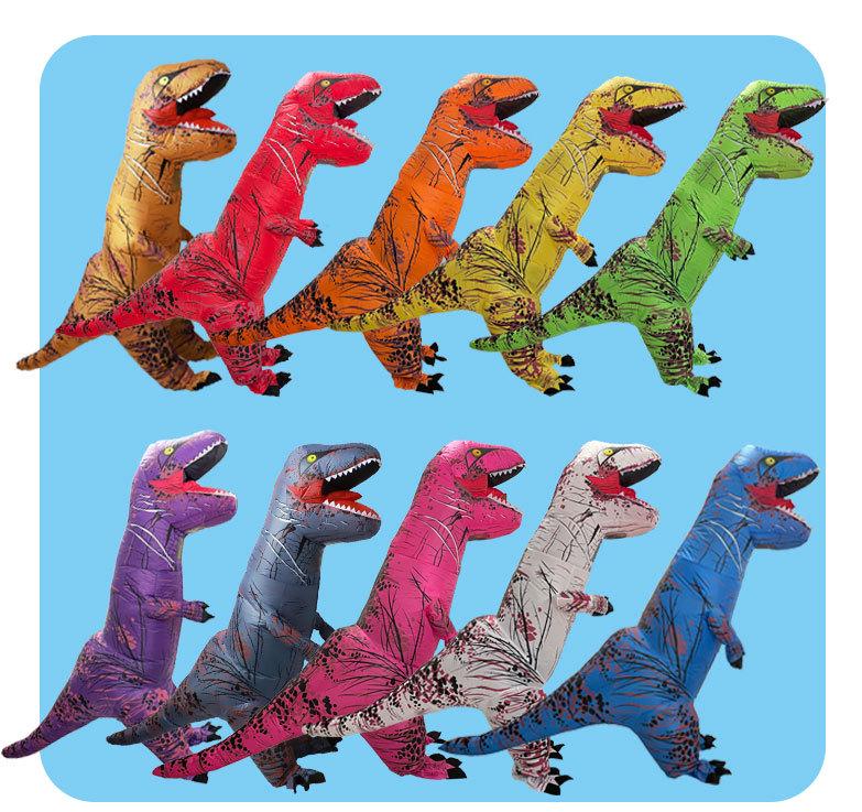Halloween Dinosaur Inflatable Costume - Tyrannosaurus Rex for Stage Performance