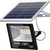Solar Flood Light 25W IP67 Waterproof Shockproof Remote Control Energy Saving Outdoor Lighting for Farm Road