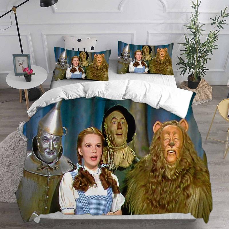 The Wizard of Oz Bedding Sets Comforter Quilt Bed Cover Duvet Cover Pillow Case 2-3 Pieces Sets Kids Adult Size